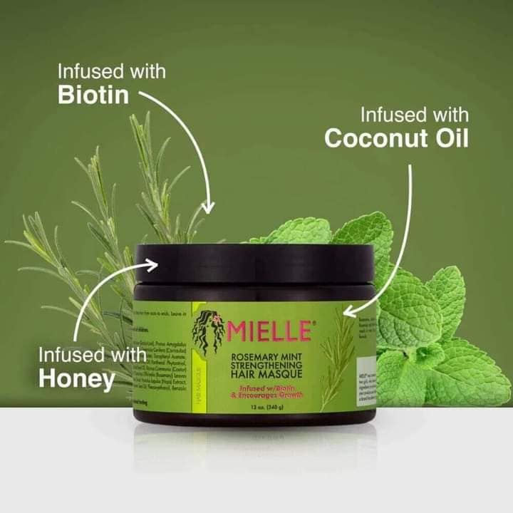 Masque capillaire croissance Romarin et Menthe